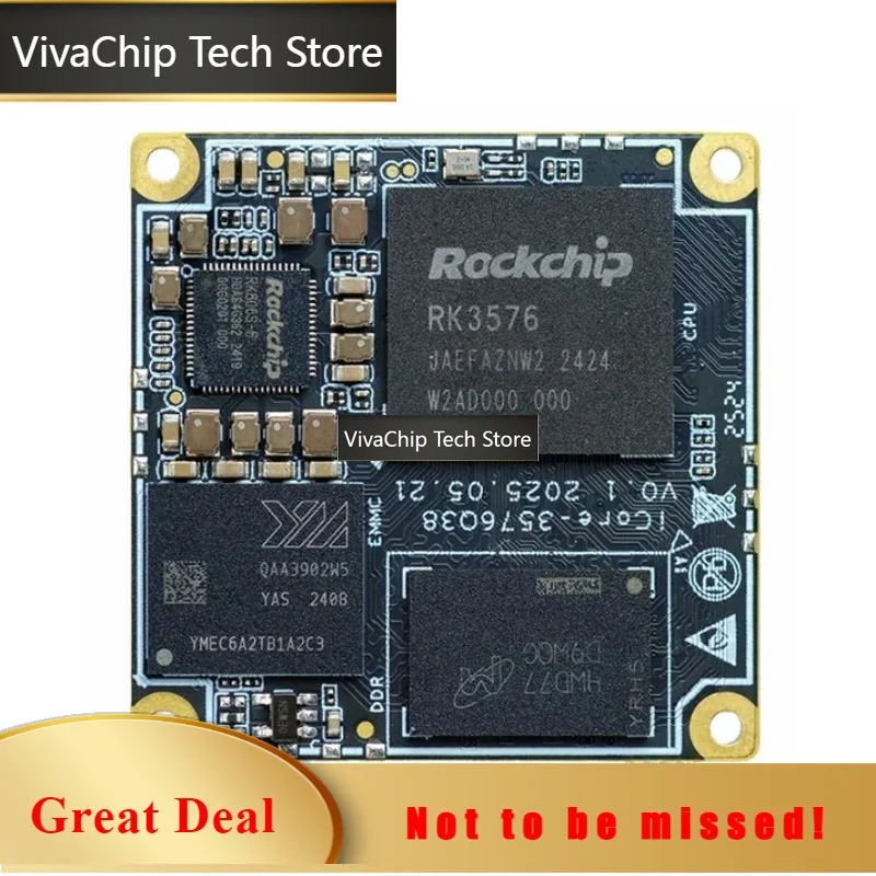 VivaCTFIREFLY ICORE-3576JQ38: 38mm Industrial System-on-Module For Embedded Edge Computing