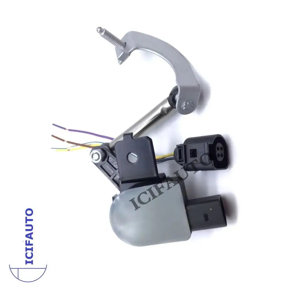 Sensor de nivel de faro delantero 1K0941274B con conector para Audi A3 Quattro Volkswagen VW GTI R32 Rabbit Eos Golf Jetta Bora