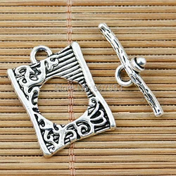 10sets 25.6*18.5mm hole 2.3mm ;  bar:29mm long hole 2.5*2mm Anomalous Shape Toggle Clasps EF1336