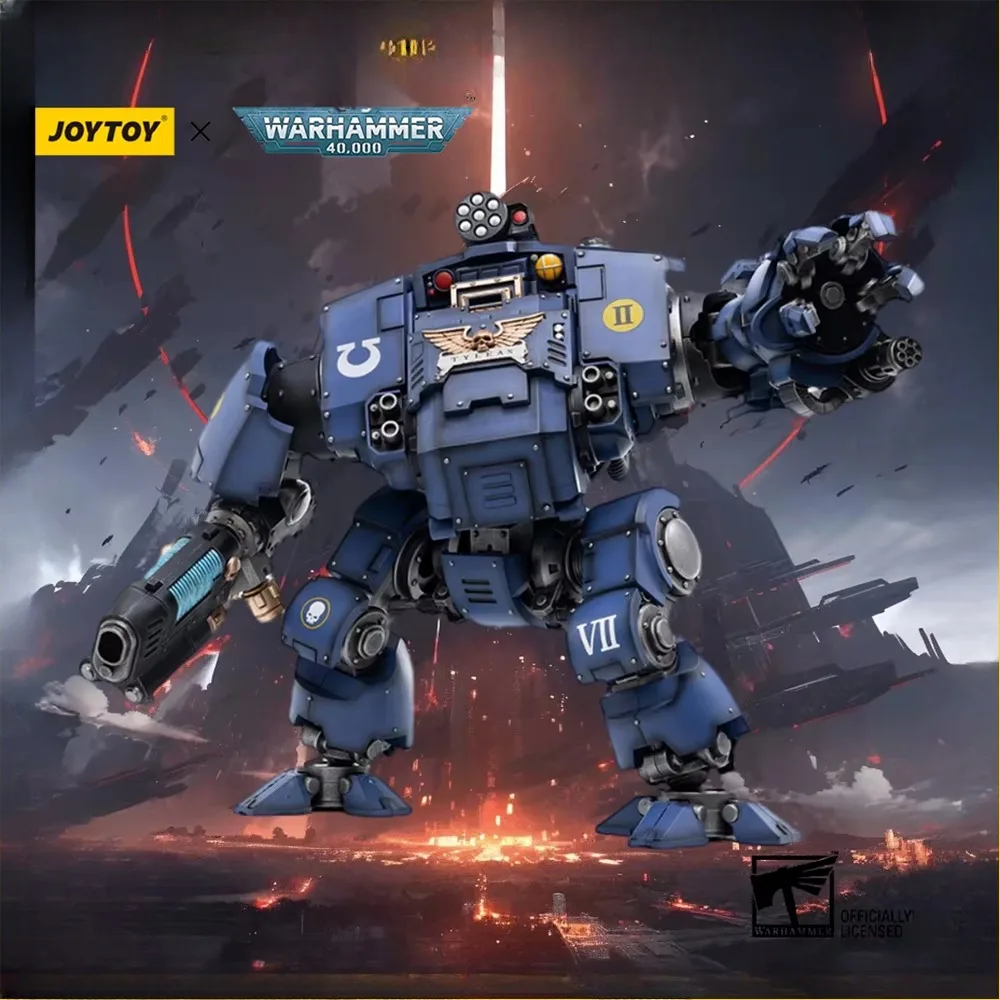 [Pre-sale]JOYTOY Warhammer 40K UItramarines Redemptor Tyleas Anime Action Figure Figurine Joint Movable Model Collector Toy Gift