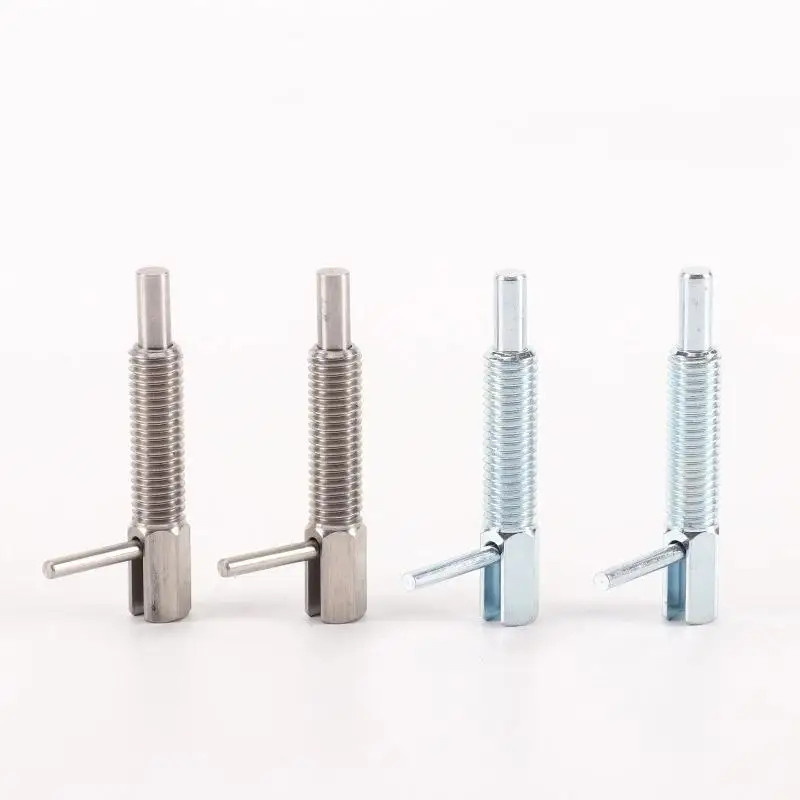 Stainless Steel/Carbon Steel Indexing Plungers Spring Plunger Lever Type Coarse Thread M6 M8 M10 M12