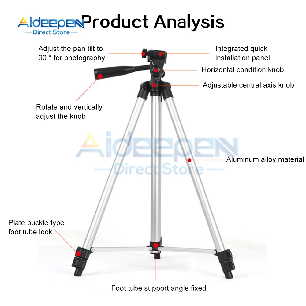 110CM 150CM Laser Level Line Tool Multipurpose Laser Level Kit Standard Cross Line Lase Metal Tripod Stand