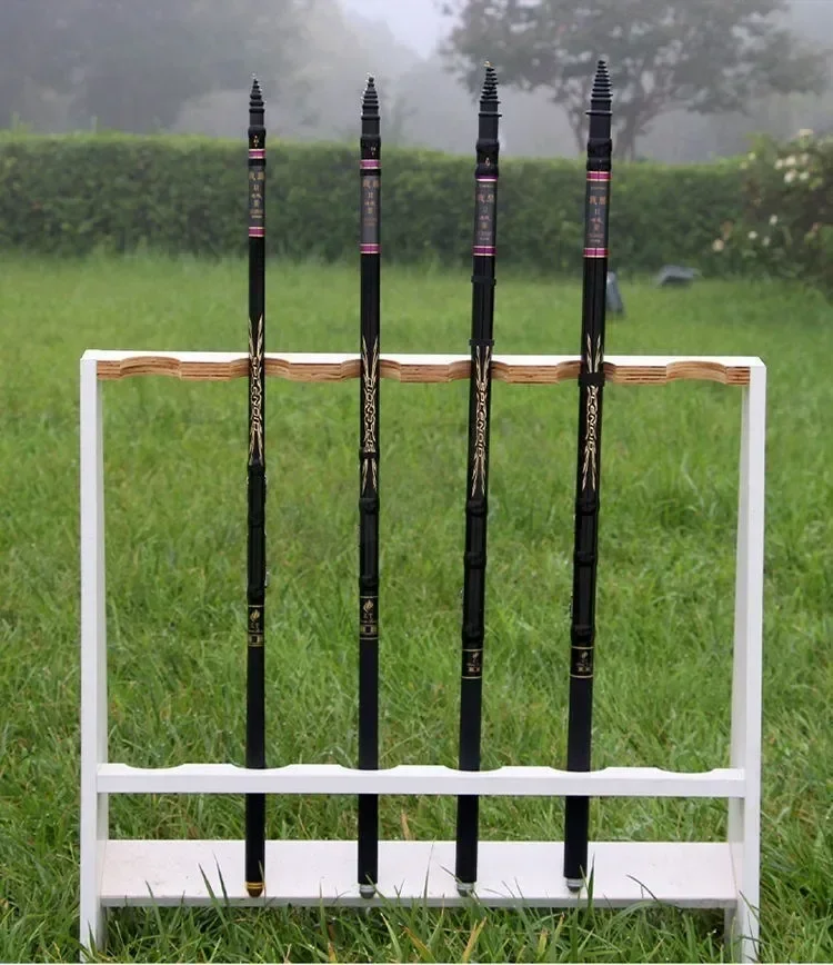 3.6M-9.0M Adjustable Positioning Fishing Rod Telescopic Portable Carbon Fishing Spinning Ultra Light Hard Rock Rod Stream Rod