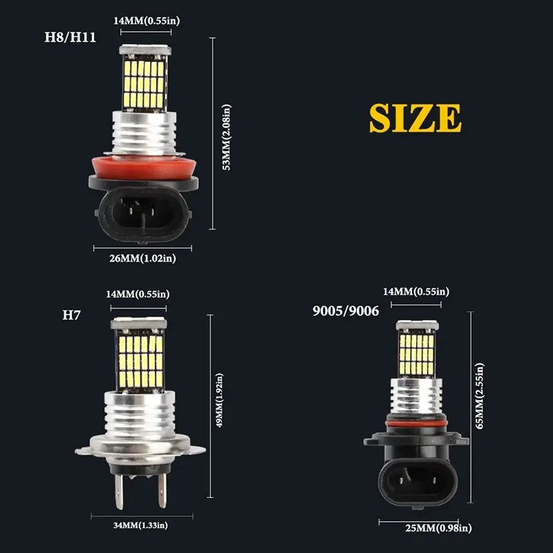 Fog Light H7 Led Bulb H8 H9 H11 9005 9006 12v Car Led For Renault Scenic 4 H11 Led Headlight Bulb Antiniebla Mazda 3 Bk Light