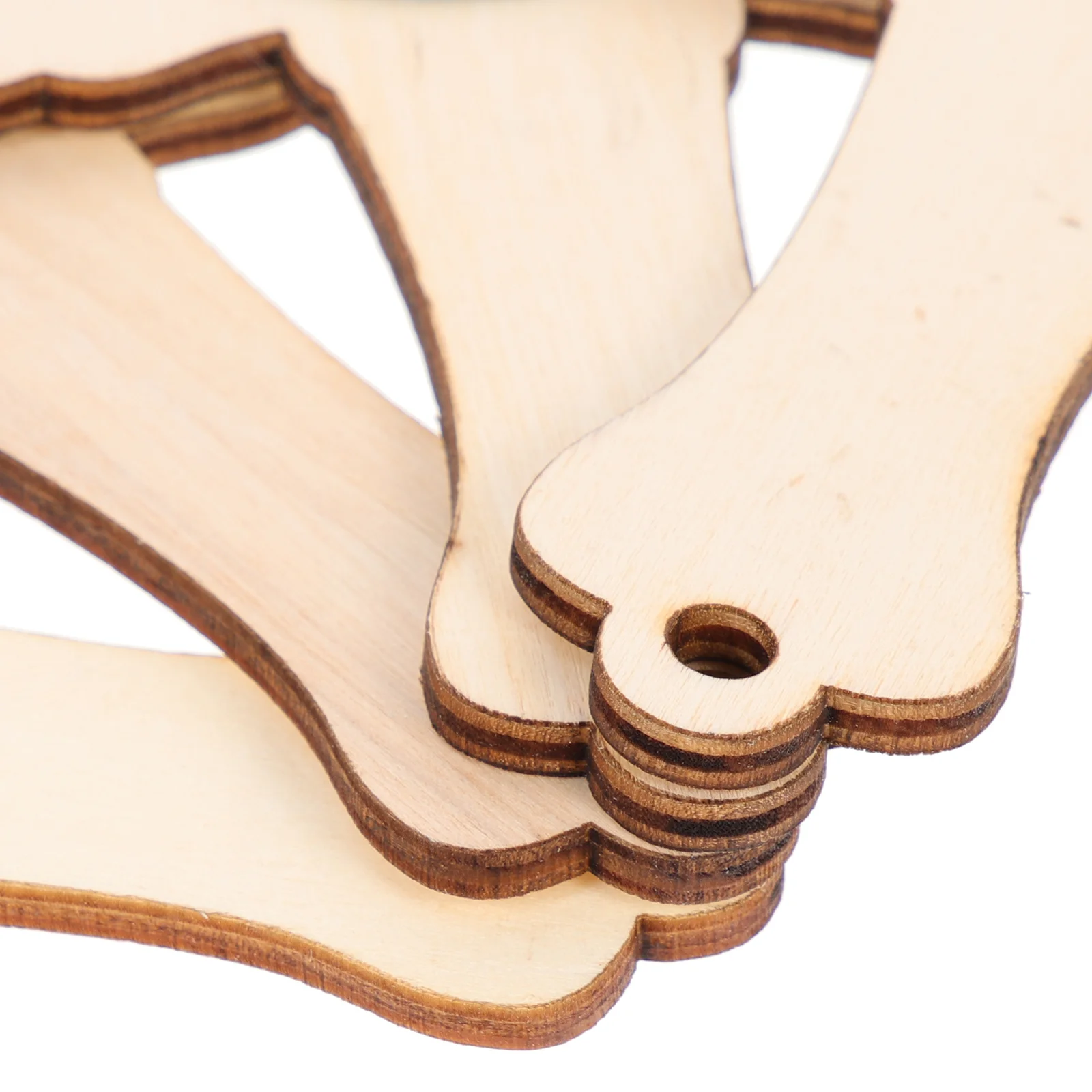 10Pcs Wooden DIY Handheld Mirrors Unfinished Craft Supply for Kids Decorative Mini Mirror Kids Mirror Craft Supply