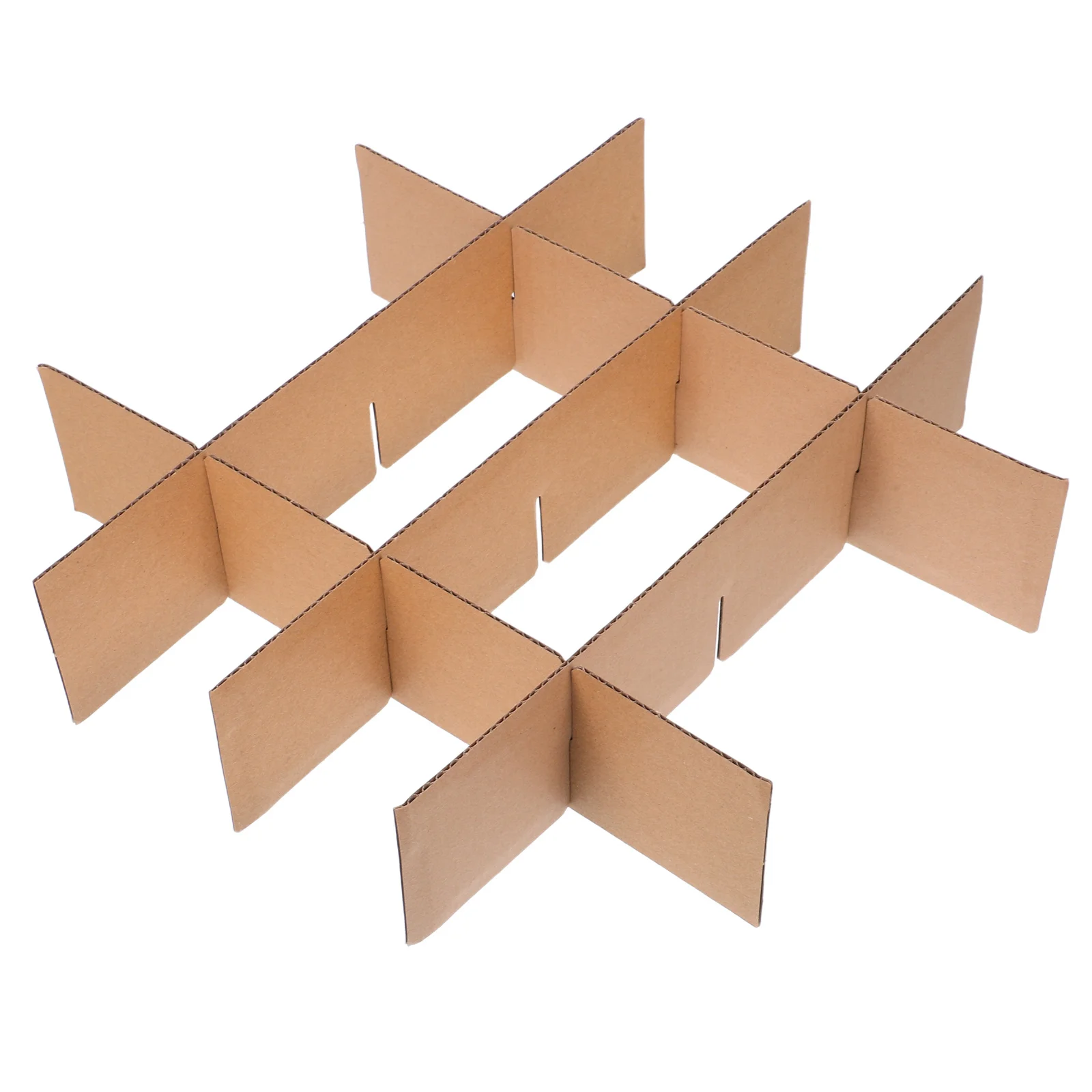 5Pcs Carton Divider Box Grid Style Protective Packaging Shipping Case for Glassware Moving Supplies Boxes