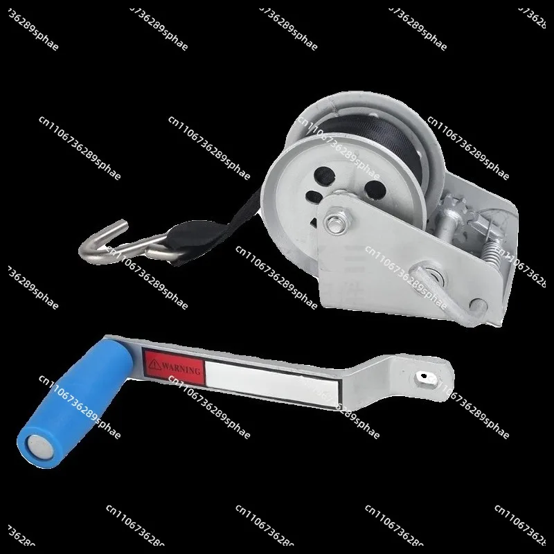 Small household manual winch trailer rocker winch tractor trailer accessories