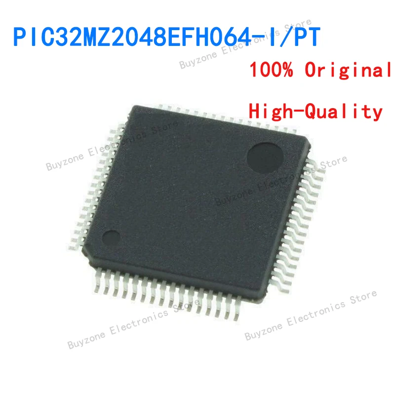 

PIC32MZ2048EFH064-I/PT 32-BIT MCU 2048KB FL 512KB RAM No Crypto new original