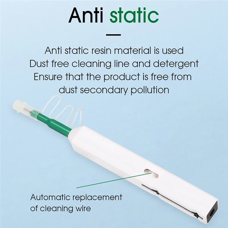 AA60-One-Click Набор ручек для чистки оптоволокна 2,5 мм SC/FC/ST Инструменты для чистки оптоволокна Очиститель оптоволоконных разъемов