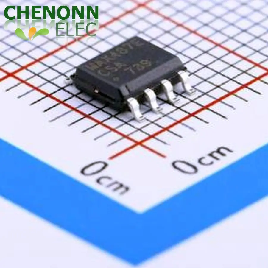 10PCS/LOT MAX487ECSA+T (Drivers, Receivers, Transceivers)