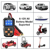 KONNWEI KW218 Car Motorcycle Battery Tester 12V 6V Battery System Analyzer 2000CCA Chargi ng Cran king Test Tools for the Car