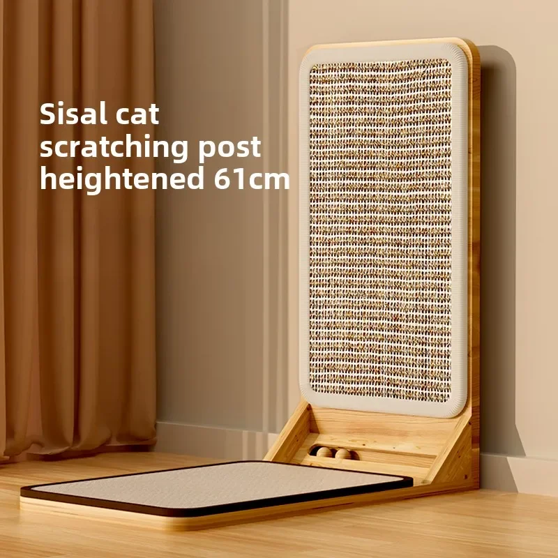 

Scratching Post Wear Resistant To Chips Sisal Vertical Cat Claw Board Cat Climbing Board Supplies Pet Products Cat Toys