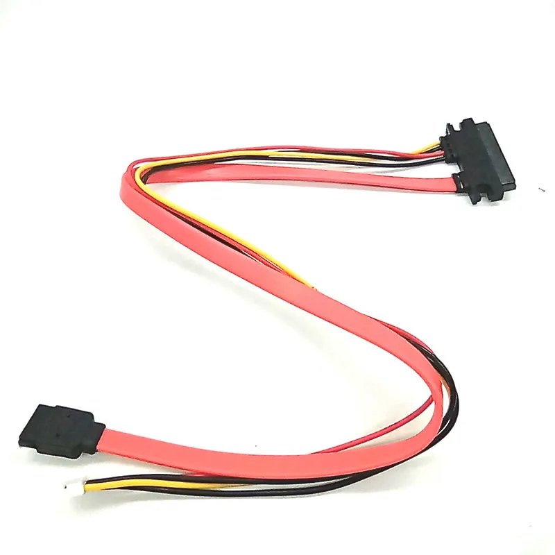 22P SATA 7+15P 22pin to SH 2.0 4pin Power Right Angled SATA HDD Hard Disk High Speed Computer Data Power Cable