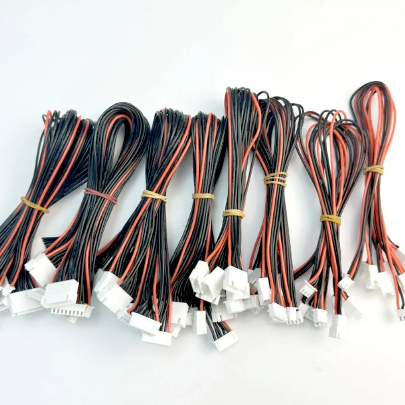5pcs/lot JST-XH 1S 2S 3S 4S 5S 6S 8S 30cm 22AWG Lipo Balance Wire Extension Charged Cable Lead Cord for RC Lipo Battery Charger
