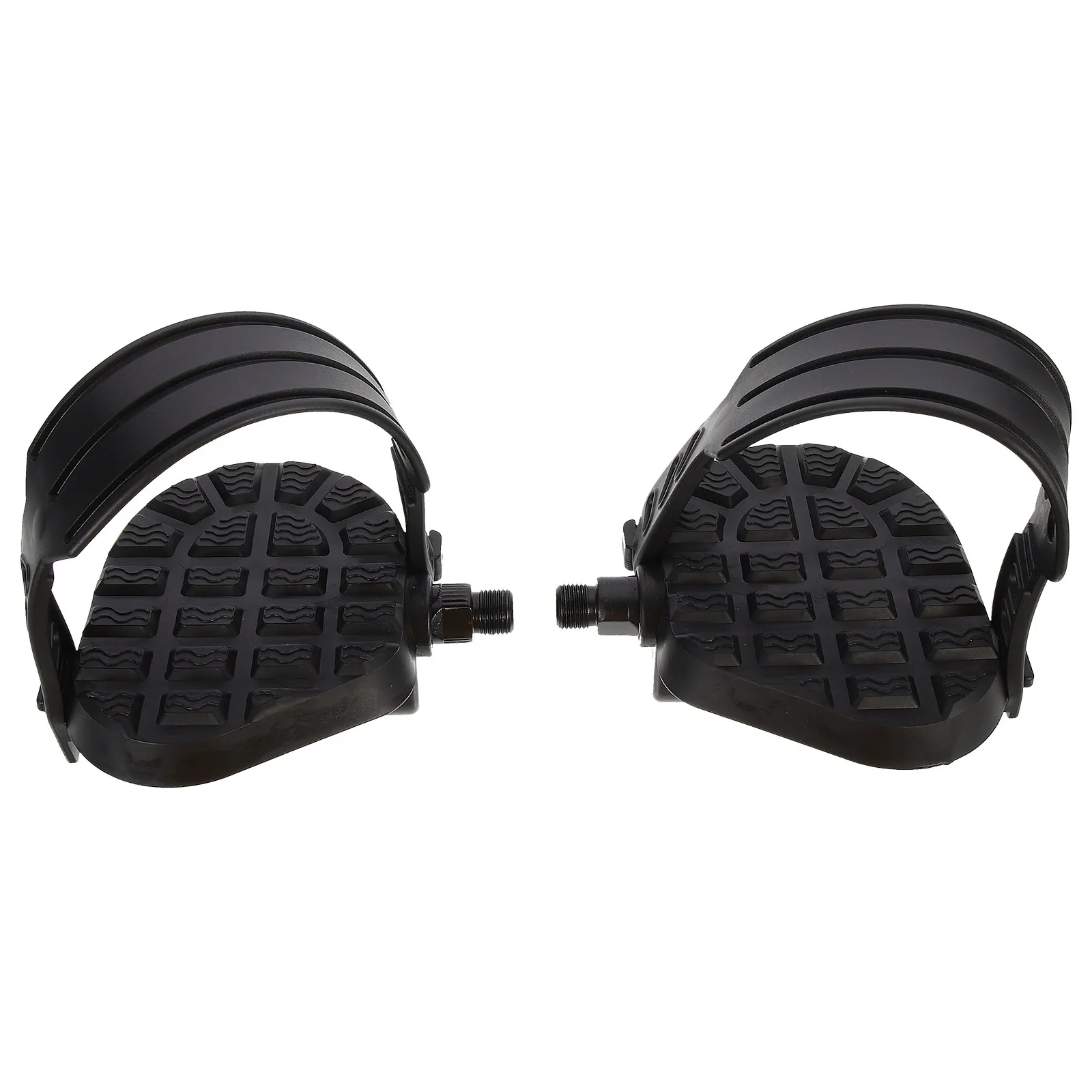 1Pair Ergonomic Indoor Cycling Pedals for Exercising Bikes Quick Rotation Low Resistance Flat Platform Anti-Skid Stability Wear