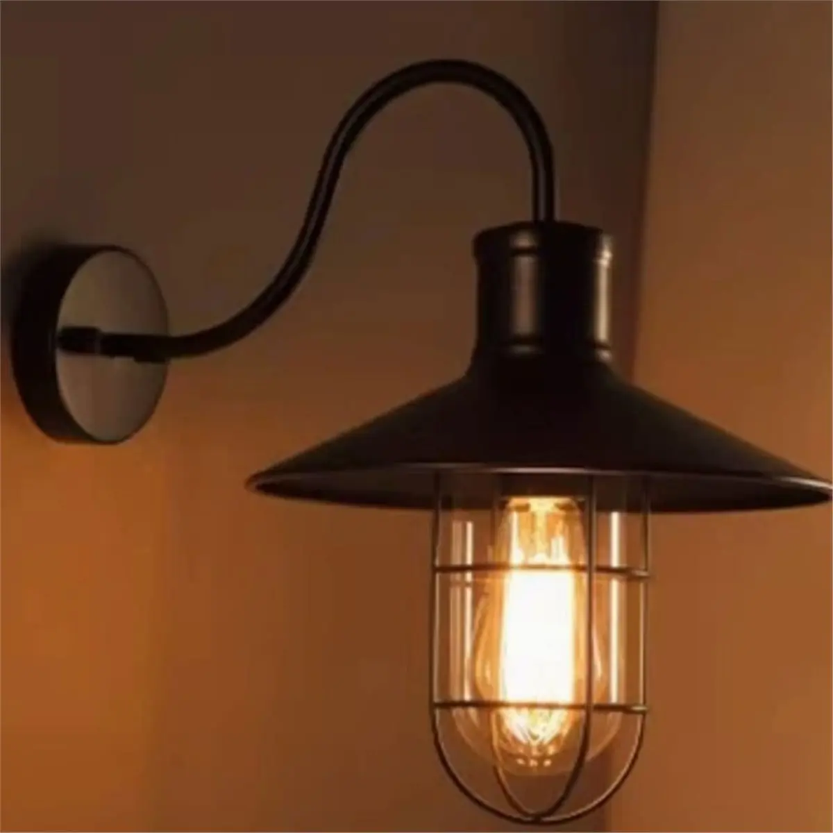 【MUST-HAVE LIST】 American Loft Retro Industrial Wall Lamp Porch Balcony Bedroom Bedside Corridor Stair Pub Cafe Wall Lamp Sconce