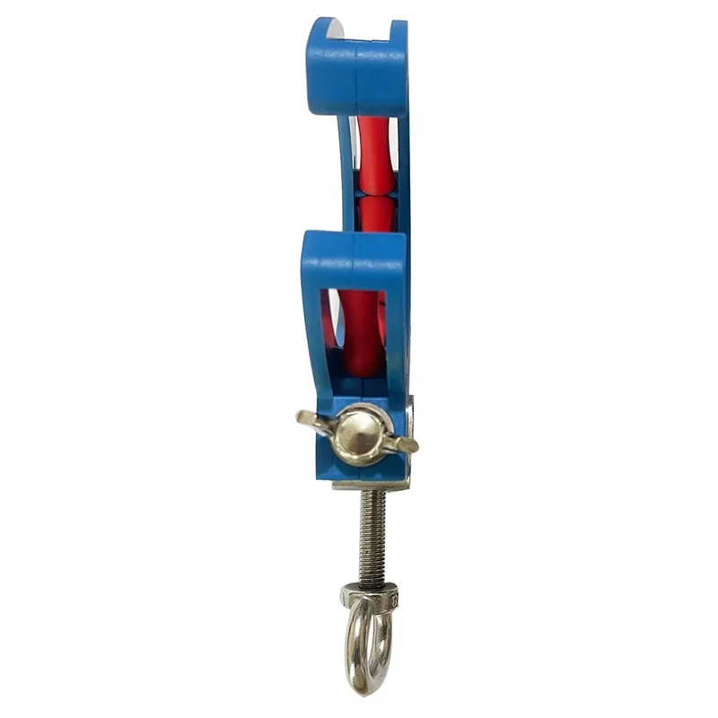 J1UL1N Cable Laying Roller Helper Adjustable Clamp Pulley Cable Wire Threading Tool Cable Tray Roller Cable Threading