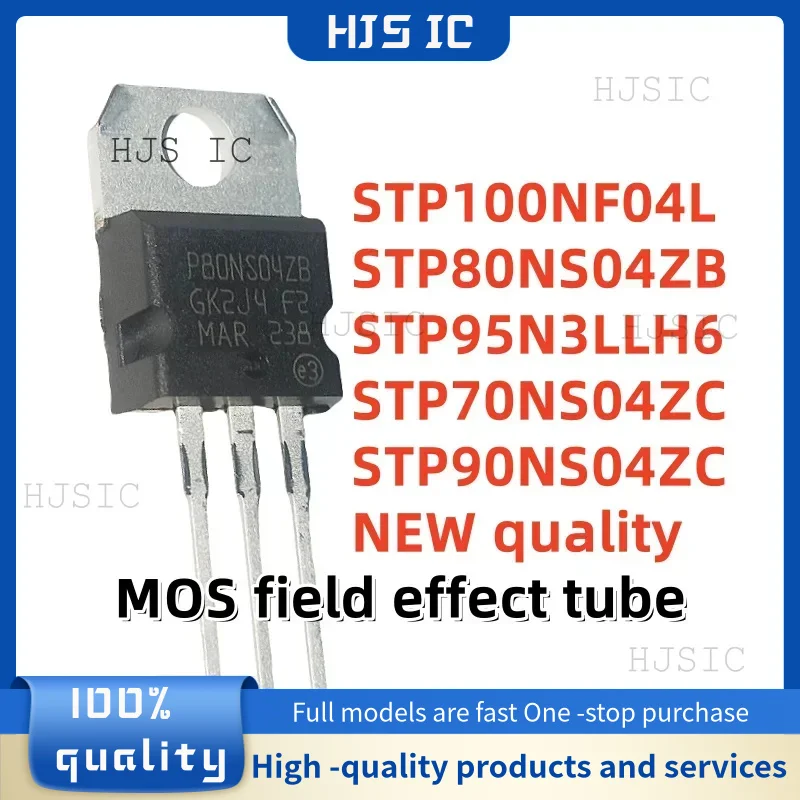 

10 шт./НОВЫЕ STP80NS04ZB P80NS04ZB STP90NS04ZC P90NS04ZC STP70NS04ZC P70NS04ZC STP95N3LLH6 P95N3LLH6 STP100NF04L P100NF04L TO-220