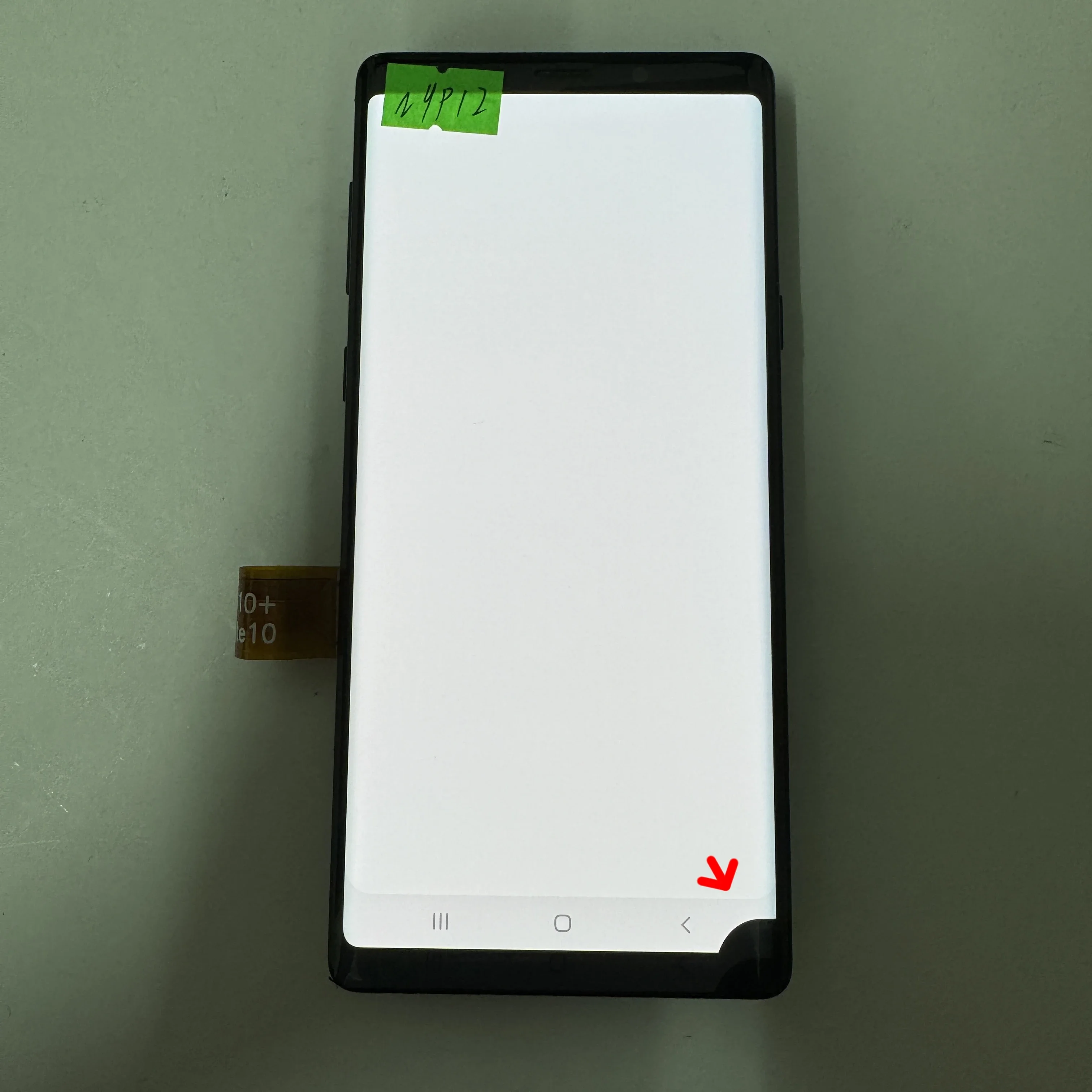 Pop AMOLED Material Suitable For Galaxy NOTE 9 Compatible Models Note 9 SM-N960B N960F N960D/S Screen Assembly