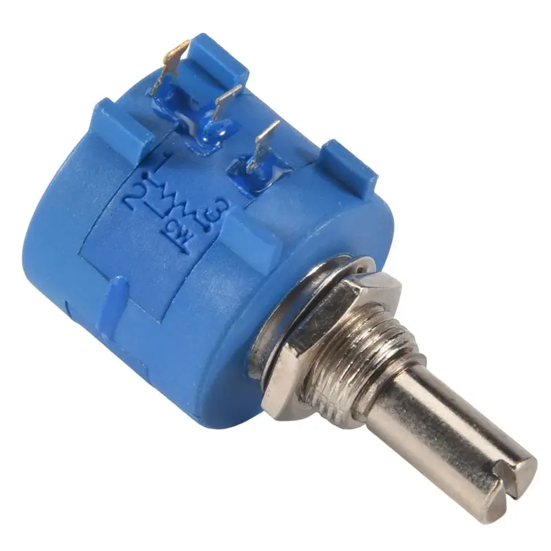 

[NEW A09R!】 3590S-2-103L 10K Ohm 10-Turn Rotary Wire Wound Precision Potentiometer