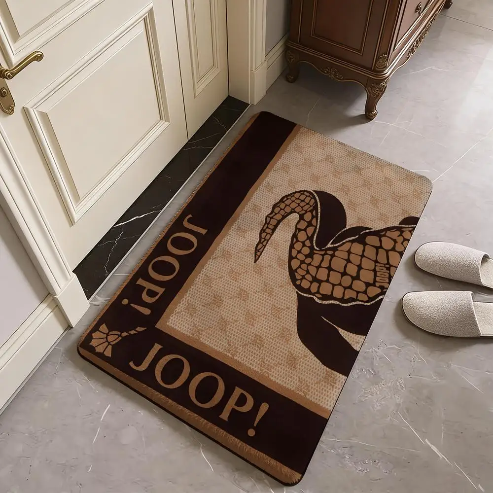 Luxury Fashion J-JoopS Floor Mat Flannel Door Mat Non-Slip Absorbent Washable Indoor Home Rug