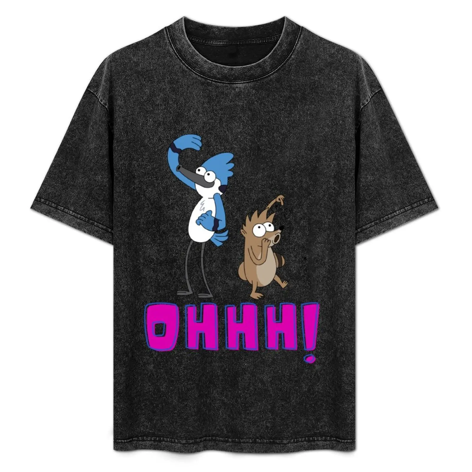 

mordecai and the rigbys Sticker T-Shirt Stylish Graphic Short Sleeve Top