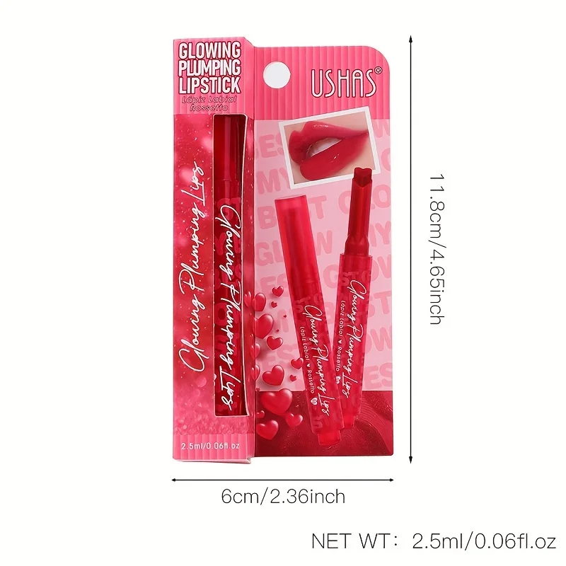 ลิปสติกเนื้อชุ่มชื้น ลิปบาล์มเนื้อแน่นสีชัด ติดทนนาน บำรุงริมฝีปาก