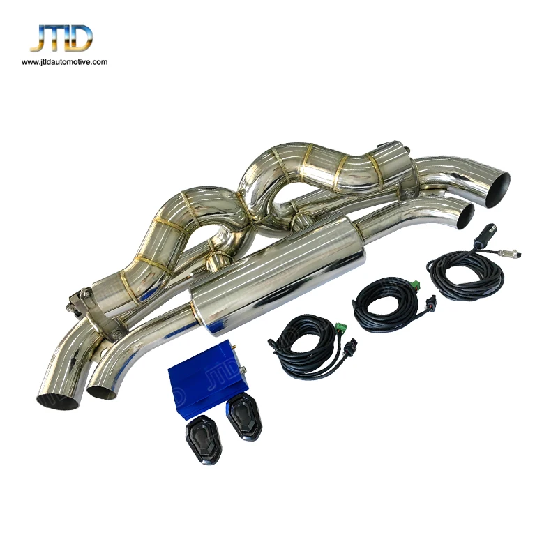 Système Catback d'échappement Valvetronic Performance Decat pour Porsche 992 Carrera Turbo S