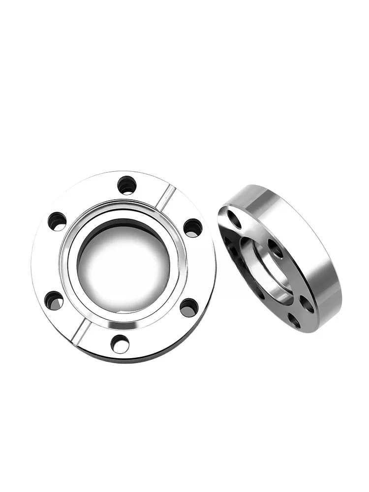 CF16/25/35/50/63/80/100/150/200/250 Ultra High Vacuum Flange CF Inner Welding Fixed Flange Stainless Steel 304