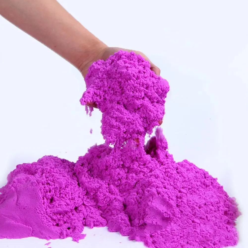 Modelli Spazio Sabbia Texture di cotone A flusso lento Sabbia a movimento lento Plastilina Argilla Kit fai da te Sabbia Montessori Gioco per bambini