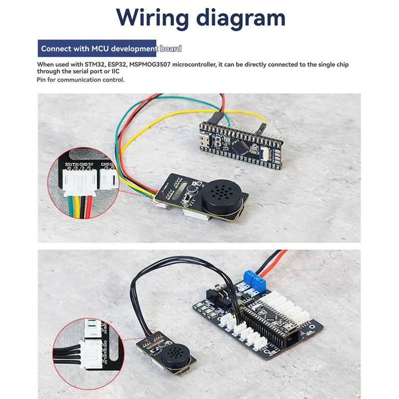 Módulo de reconocimiento de voz A25P AI para Robot ROS CI1302, puerto serie, Sensor de sonido, reconocimiento, modelo de transmisión, entrenamiento