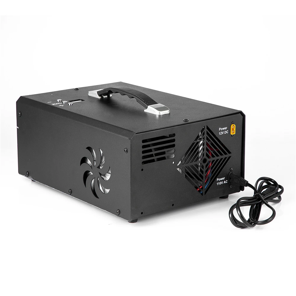 12v/110v Portable Pcp air Compressor 4500 psi Auto Stop Pump with LCD Digital Display