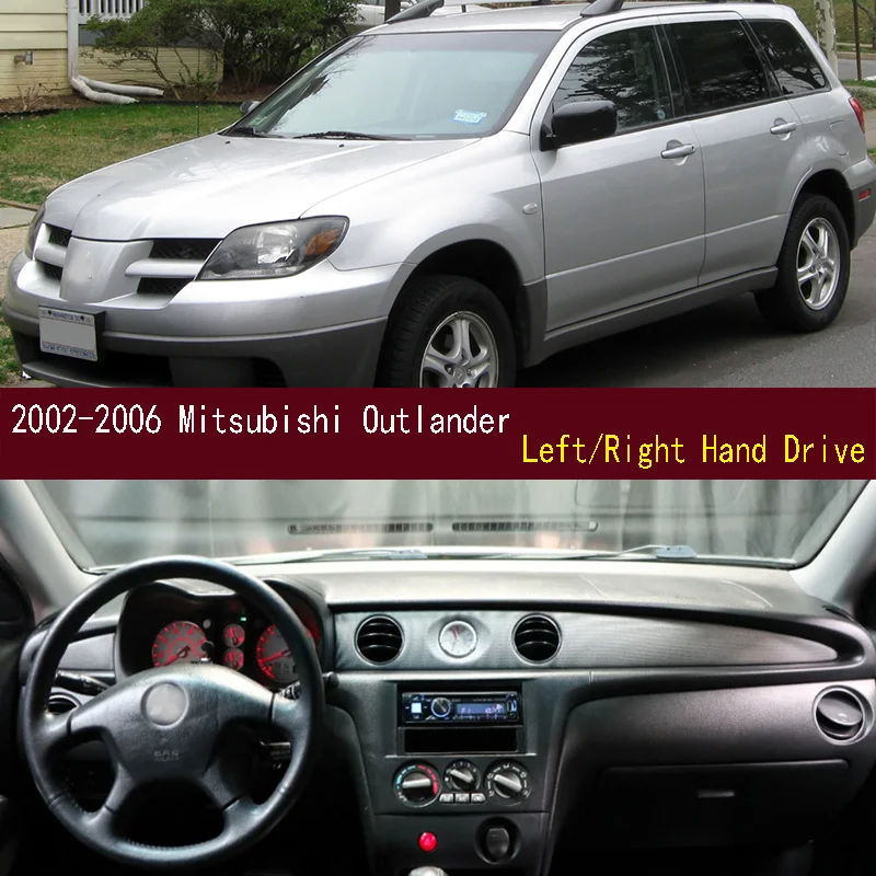 

For 2002-2006 Mitsubishi Outlander Dashmat Dash Mat Dashboard Cover Instrument Panel Sunscreen Pad Ornaments