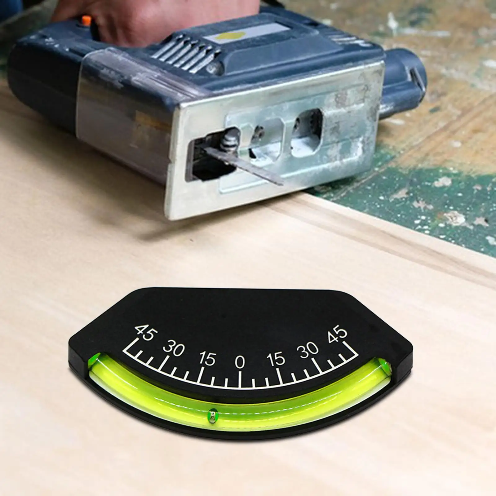 45 Degree Car Boat Inclinometer Tilt Gauge Professional Angle Indicator