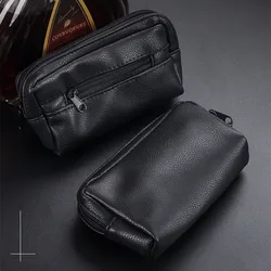 Genuine leather Multifunction Tobacco Smell Proof Bag Travel Bag Wallet Tip Paper Holder Cigar Storage Box