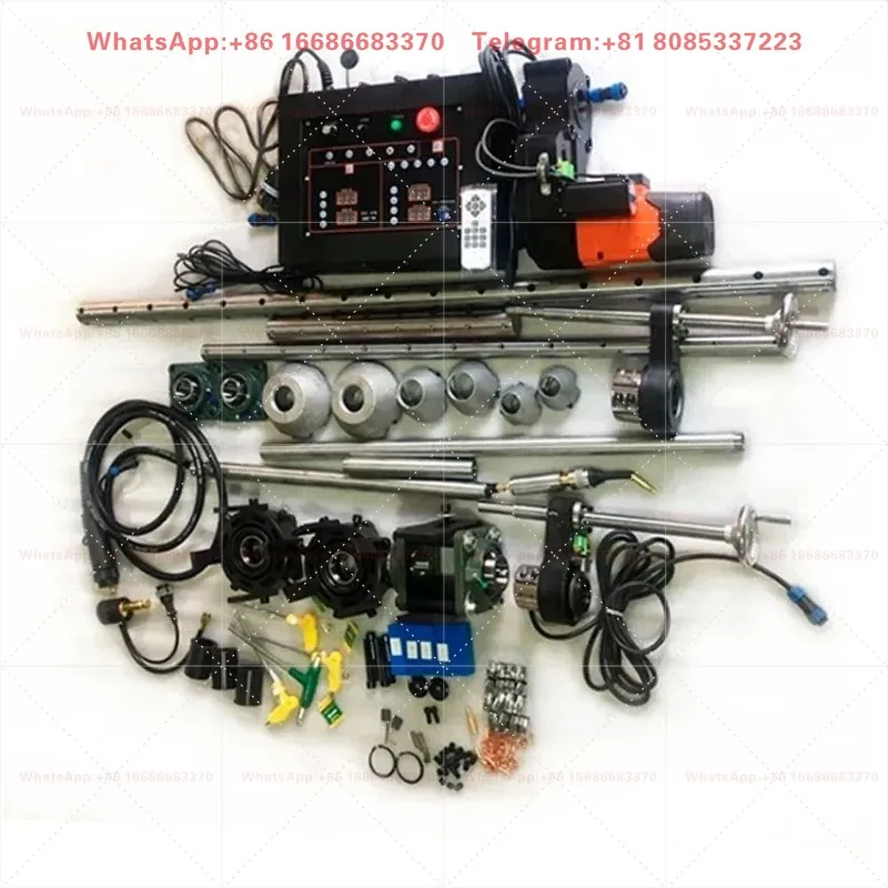 Automatic Vertical Excavator Maintenance Boring and Welding Machine with Engine 220V 3KW Portable Line Boring Bargaining