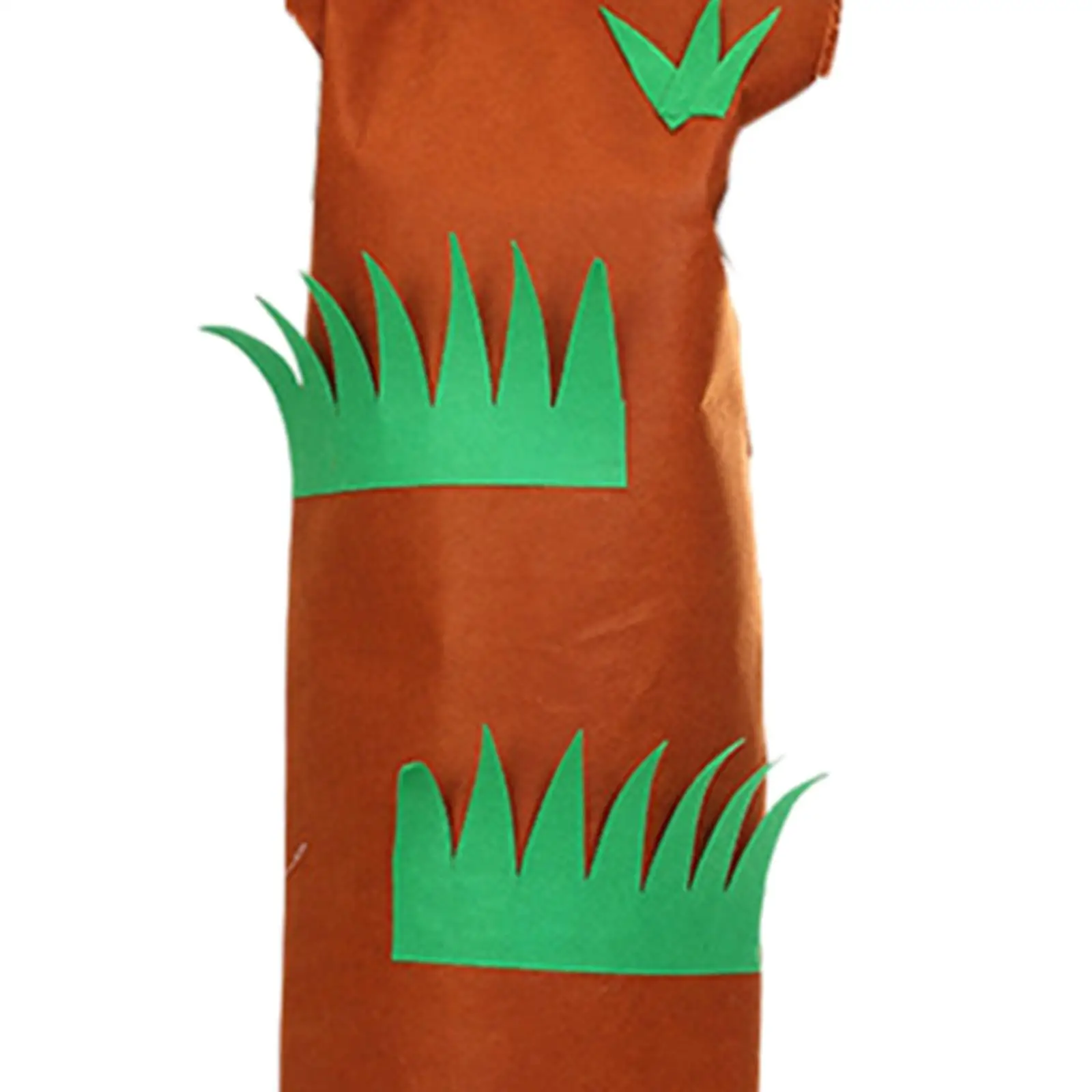 زي شجرة العشب التنكري لحفلات الكرنفالات ذات الطابع البيئي والعطلات بطول 124 سم للبالغين #5