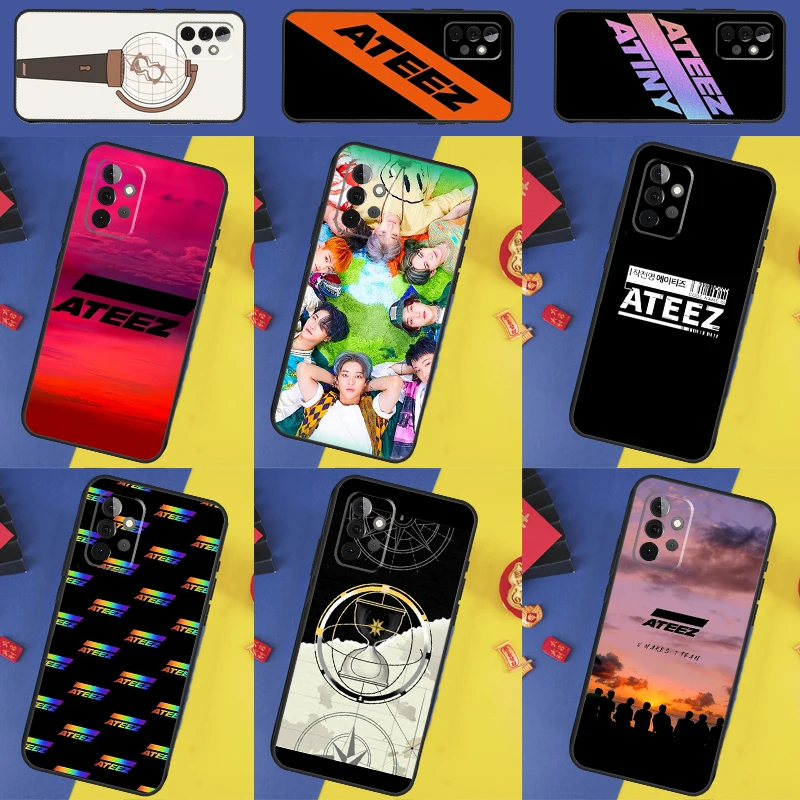 ATEEZ KPOP For Samsung Galaxy A54 A34 A14 A53 A33 A13 A23 A73 A50 A51 A71 A12 A22 A32 A52 Phone Case