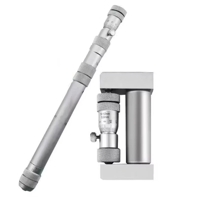 

0.01mm Carbide-tipped Mechanical Inside Micrometer Universal Micrometer Measuring Tool Caliper