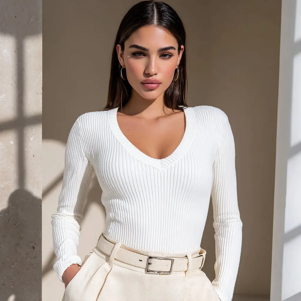 

Современная футболка с длинным рукавом, повседневное весеннее платье с прямыми рукавами, осенний удобный женский топ, модная тенденция, уличная одежда