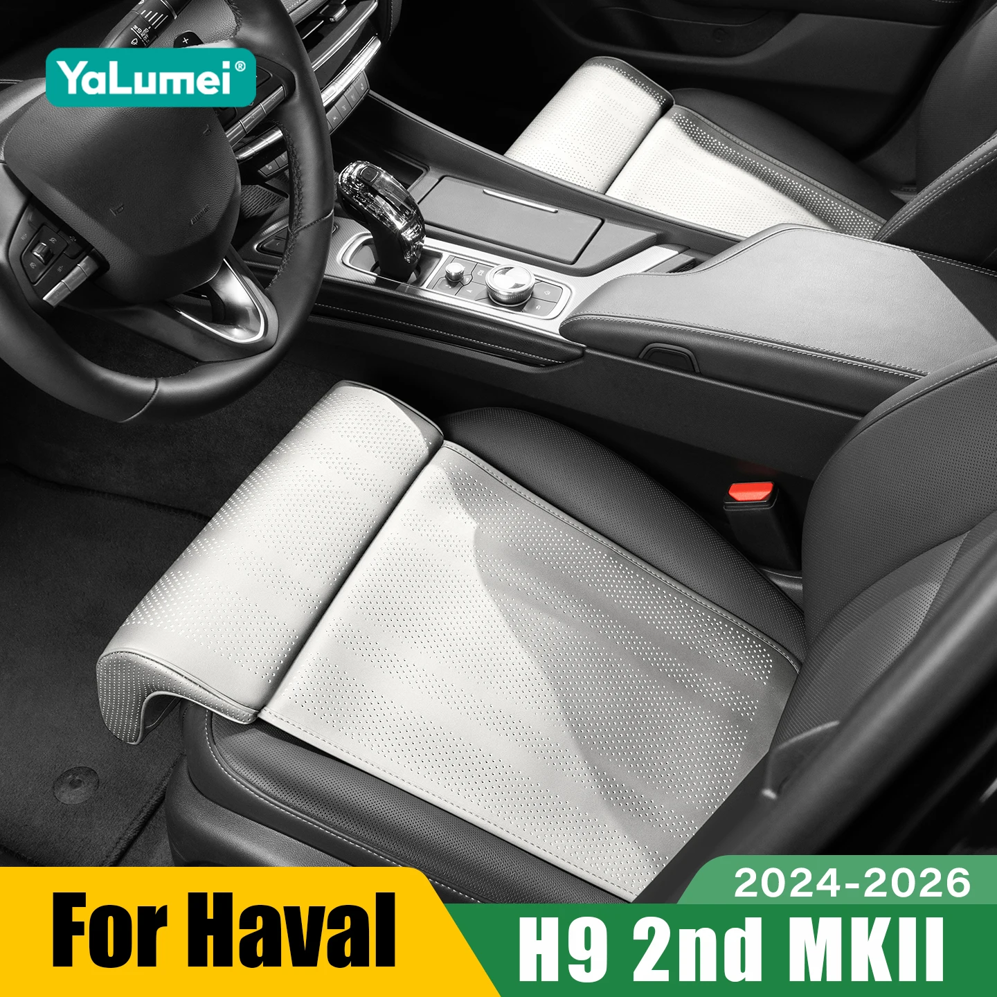 

Car Seat Leg Support Extension For Haval H9 2nd MKII 2024 2025 2026 Seat Cover Memory Foam Extender Cushion Interior Accessories