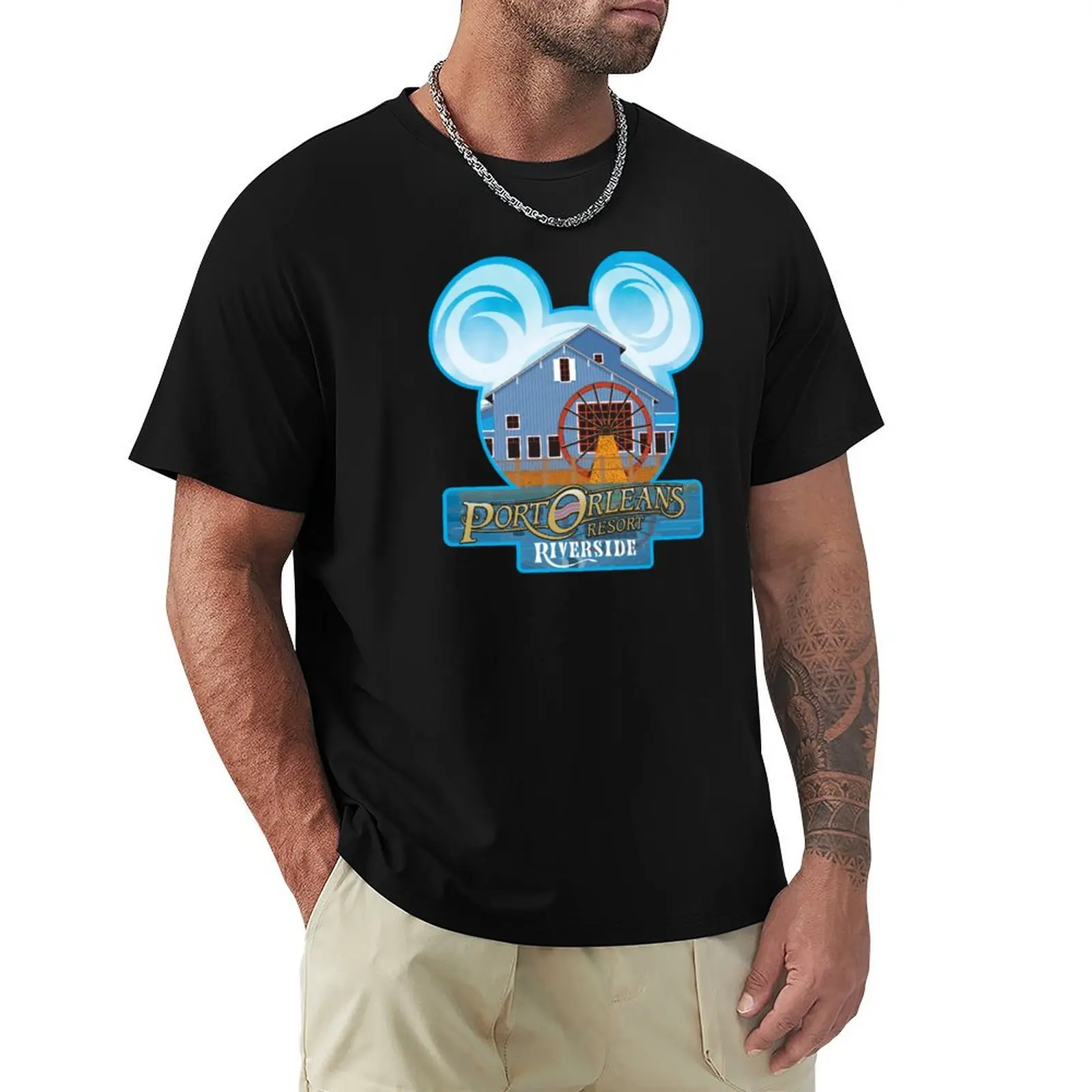 

The Magical Port Orleans Riverside T-Shirt Work Wear Short Sleeve T-Shirt