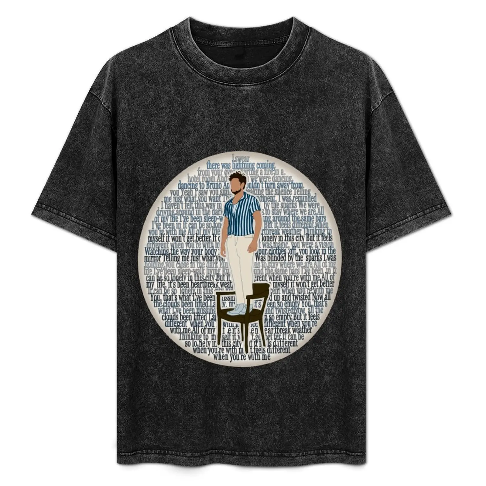 

Niall Horan - Heartbreak Weather Lyric Art T-Shirt anime shirt oversizeds gifts for boyfriend Anime t-shirt mens cotton t shirts