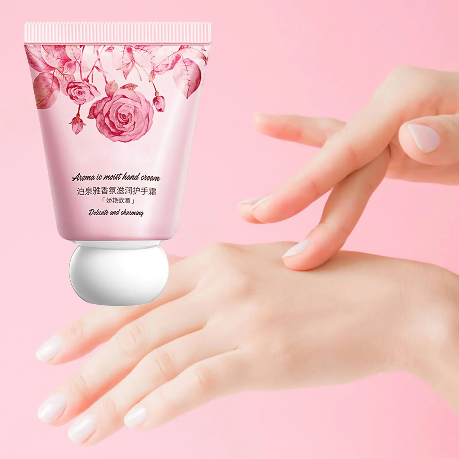 1pcs Fragrant Hand Cream For Women Moisturizing Anti-wrinkle Repair Anti Dry Hand Skincare Lotion Hands Care Christmas Gift