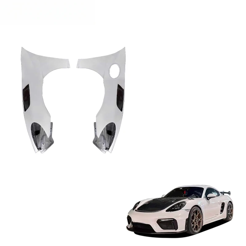 

GT4RS Style Carbon Fiber Fenders 718 982, Car Exterior Upgrade Accessories