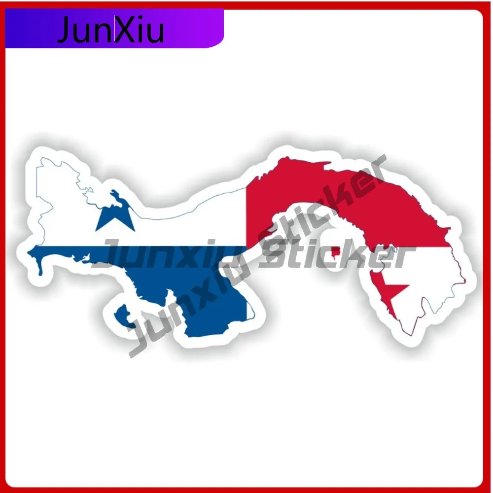 

Panama Map Flag Stylish Exterior Vehicle Accent Designed For Use On Car Body Bumper And Windows