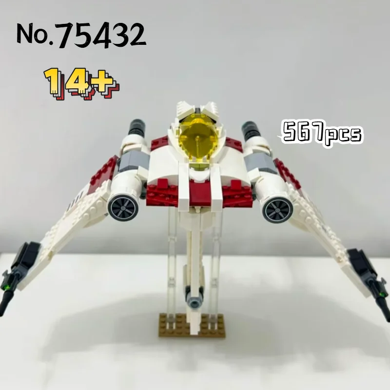 新しい-567-個スター星間紛争クローンウォーズ-v-19-トルレントスターファイター-75432-ビルディングブロックパズルモデルおもちゃ誕生日プレゼント
