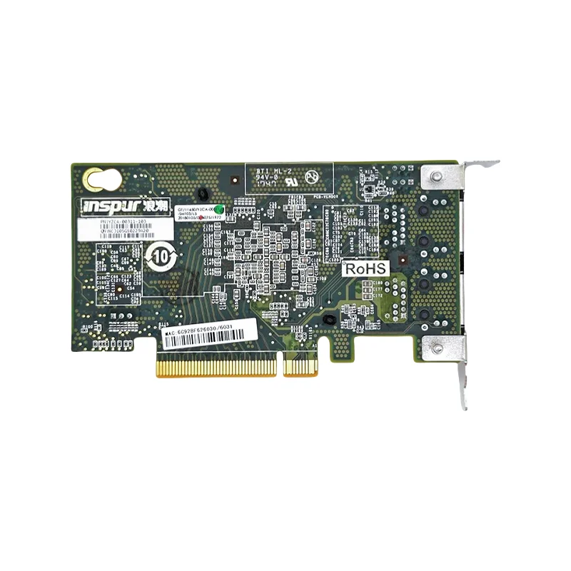 Intel X540-T2 10Gbps Port Ethernet Network Card Compatible PCIE-X8 PCIE-X16 Dual Copper RJ45