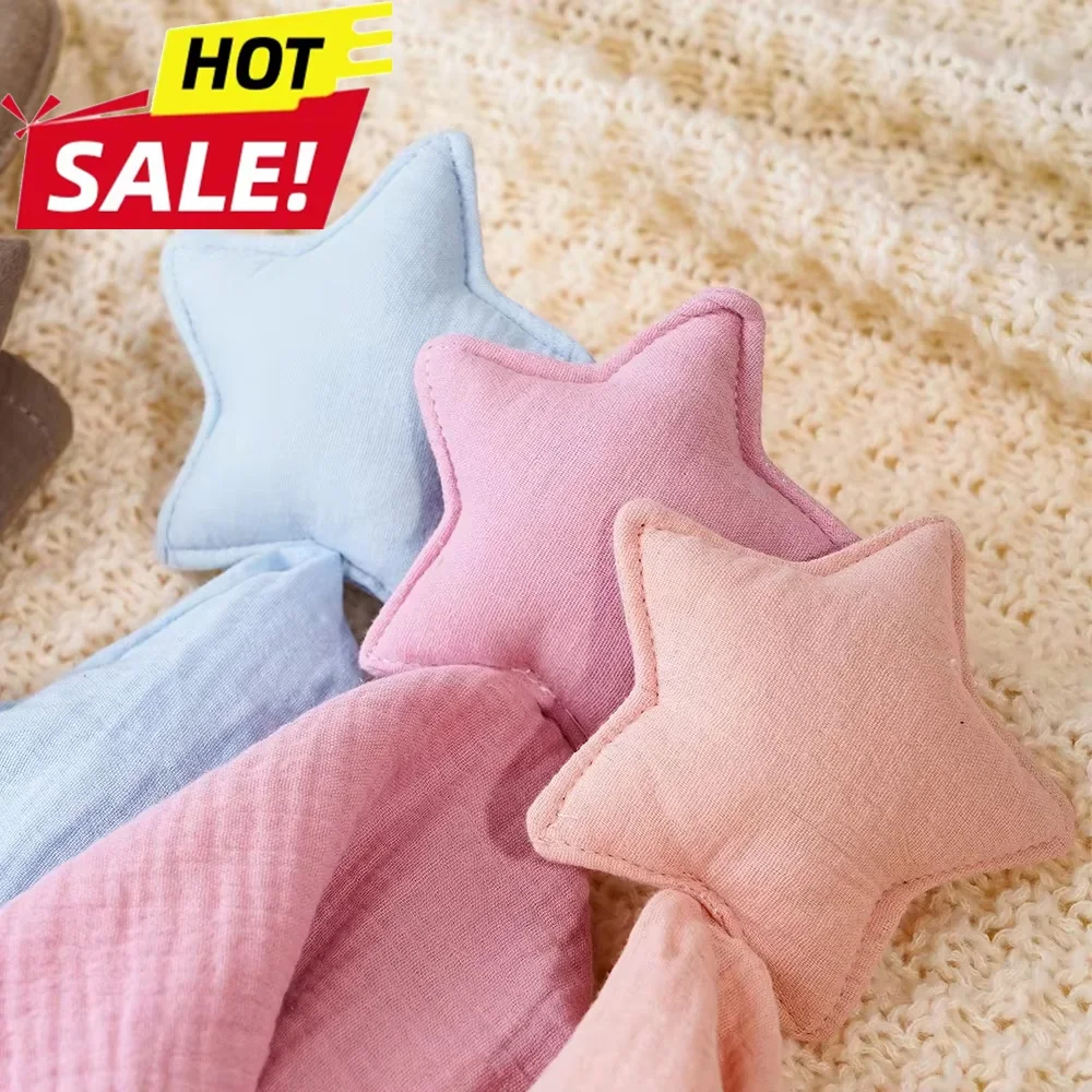 New Baby Soother Appease Towel Bib Soft Doll Teether Infants Comfort Sleeping Nursing Cuddling Blanket Toys Towel Facecloth