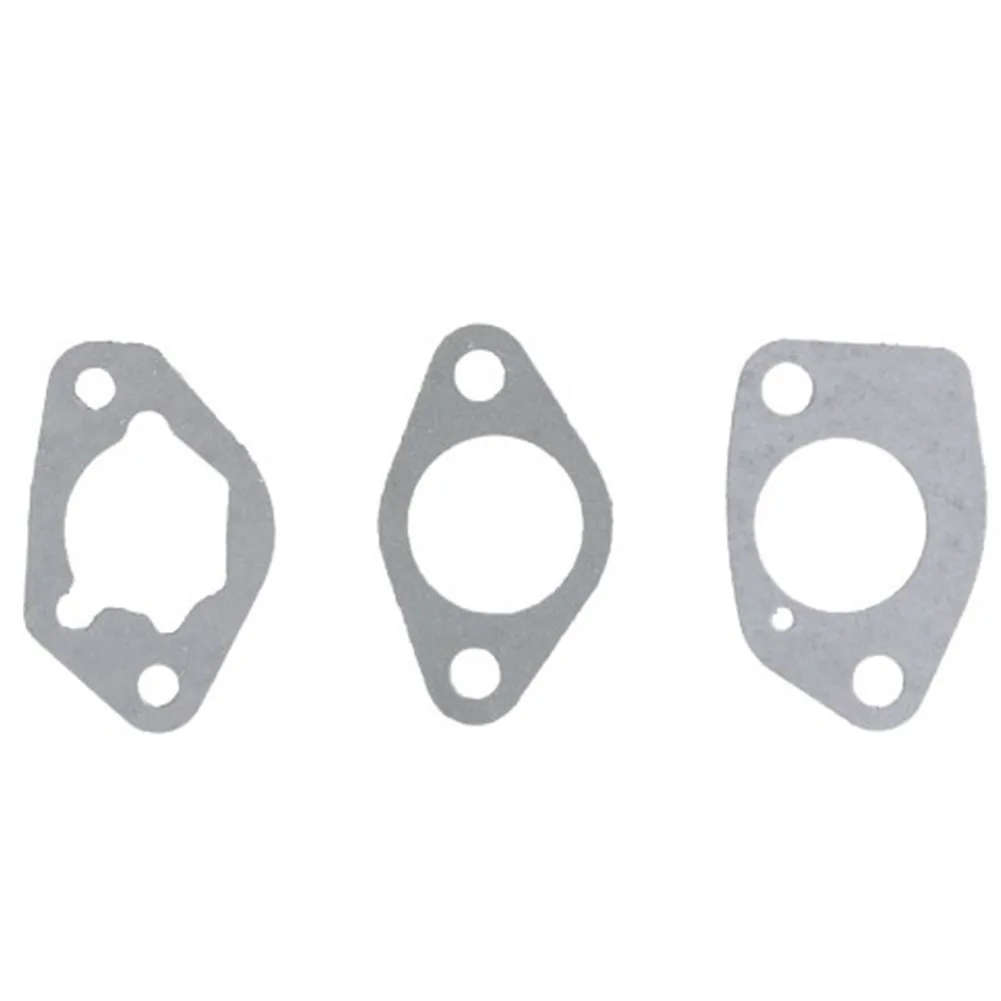 3pcs/set Carburetor Carb Gaskets Kit Garden Power Tools Accessories Lawn Mower Replacement Parts For GX390 Engines